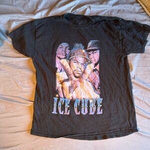 Ice Cube Graphic Black T-Shirt